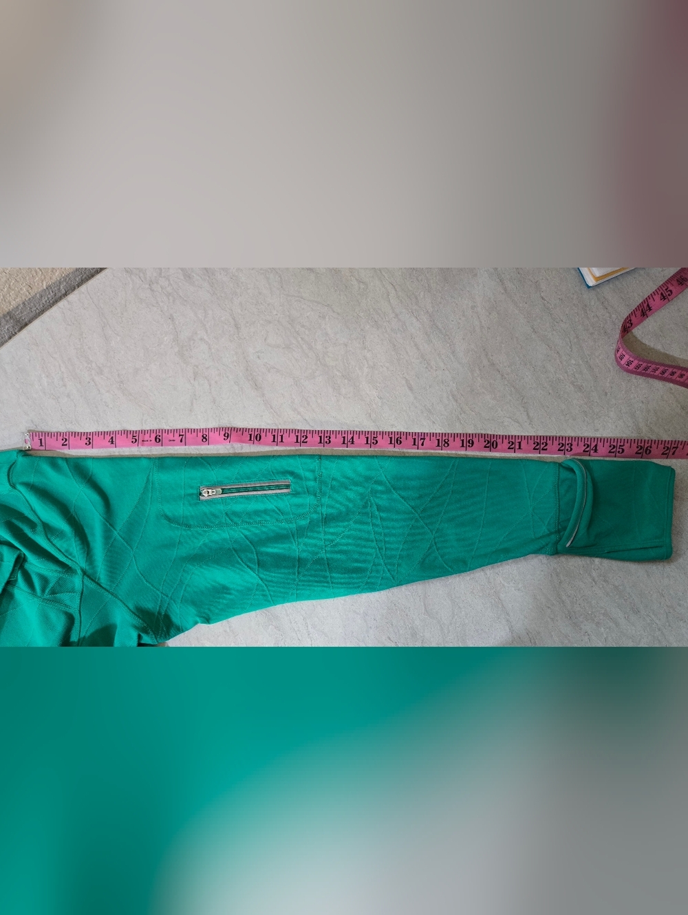Kirkland Signature Women’s Teal Full-Zip Jacket - Picture 7 of 8